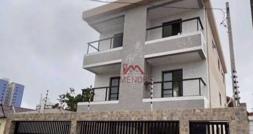 Sobrado com 3 dormitórios à venda, 101 m² por R$ 475.000 - Maracanã - Praia Grande/SP
