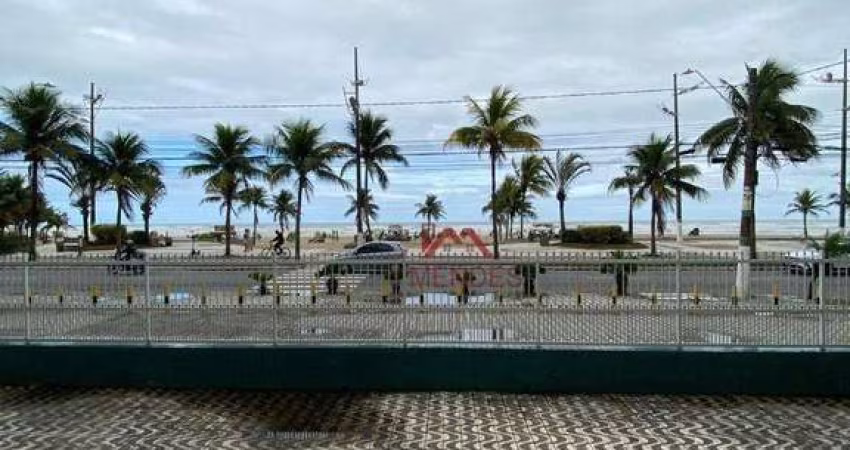 Oportunidade - Pé na Areia!!! Kitnet com 1 dormitório à venda, 25 m² - Tupi - Praia Grande/SP