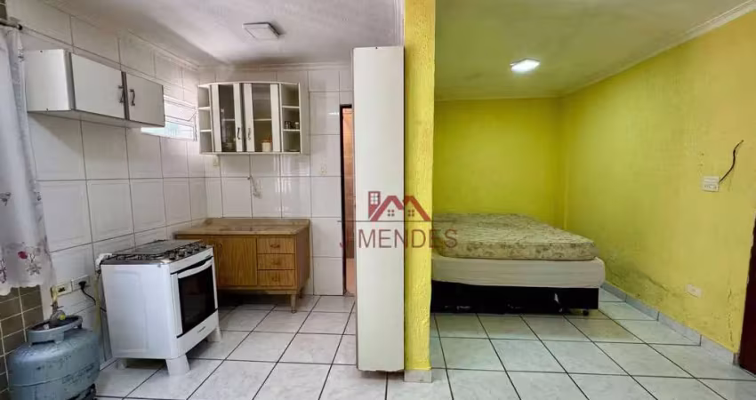Kitnet com 1 dormitório à venda, 27 m² por r$ 172.000,00 - mirim - praia grande/sp