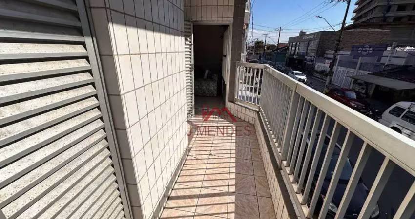 Apartamento com 1 dormitório à venda, 45 m² por r$ 245.000,00 - boqueirão - praia grande/sp