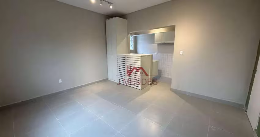 Kitnet com 1 dormitório à venda, 29 m² por r$ 220.000,00 - canto do forte - praia grande/sp