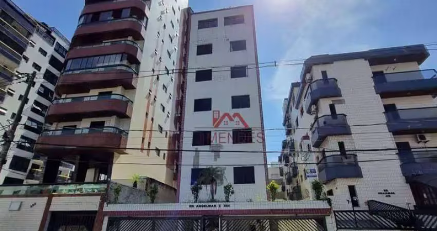 Apartamento com 2 dormitórios à venda, 55 m² por r$ 305.000,00 - vila guilhermina - praia grande/sp