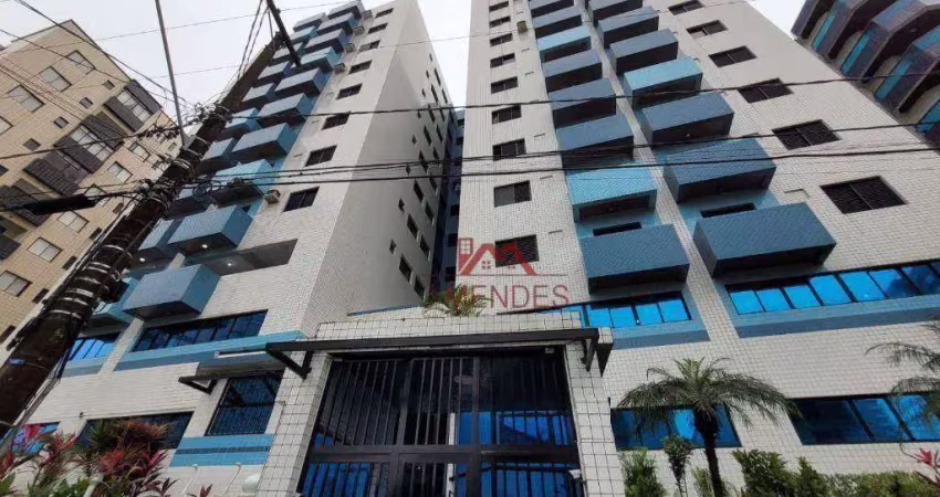 Apartamento com 1 dormitório à venda, 53 m² por r$ 275.000,00 - aviação - praia grande/sp