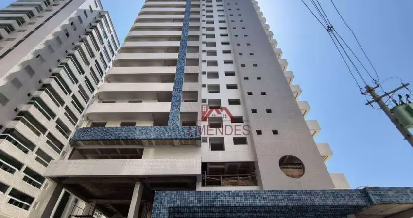 Apartamento com 2 dormitórios à venda, 80 m² por r$ 475.000,00 - vila assunção - praia grande/sp