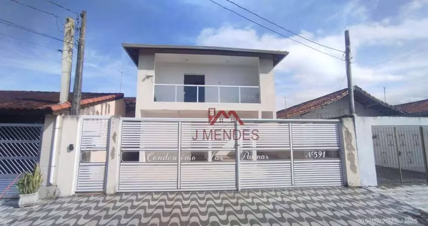 Casa para alugar, 68 m² por r$ 2.000,00/mês - maracanã - praia grande/sp