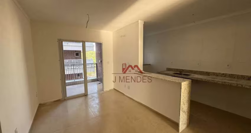 Apartamento com 2 dormitórios à venda, 67 m² por r$ 670.000,00 - canto do forte - praia grande/sp
