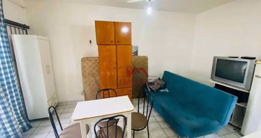 Apartamento com 1 dormitório para alugar, 32 m² por r$ 1.200,00/mês - ocian - praia grande/sp