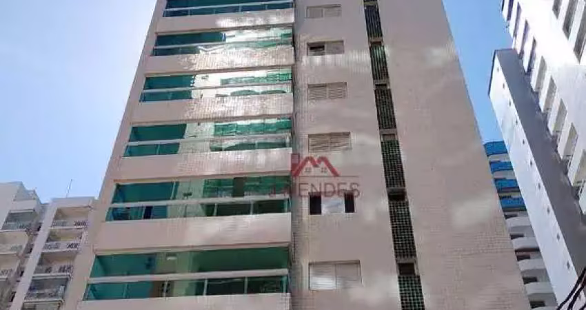 Apartamento com 2 dormitórios para alugar, 63 m² por r$ 3.600,00/mês - ocian - praia grande/sp