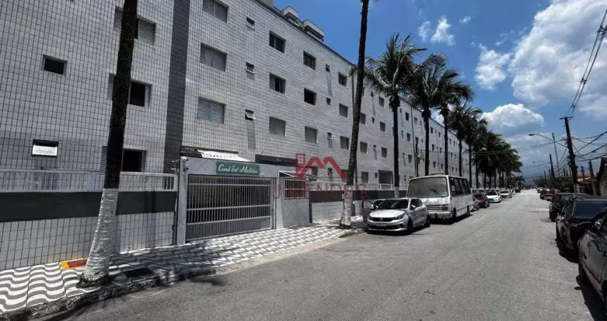 Kitnet com 1 dormitório à venda, 35 m² por r$ 210.000,00 - mirim - praia grande/sp