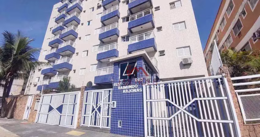 Apartamento com 1 dormitório à venda, 30 m² por r$ 269.000,00 - aviação - praia grande/sp