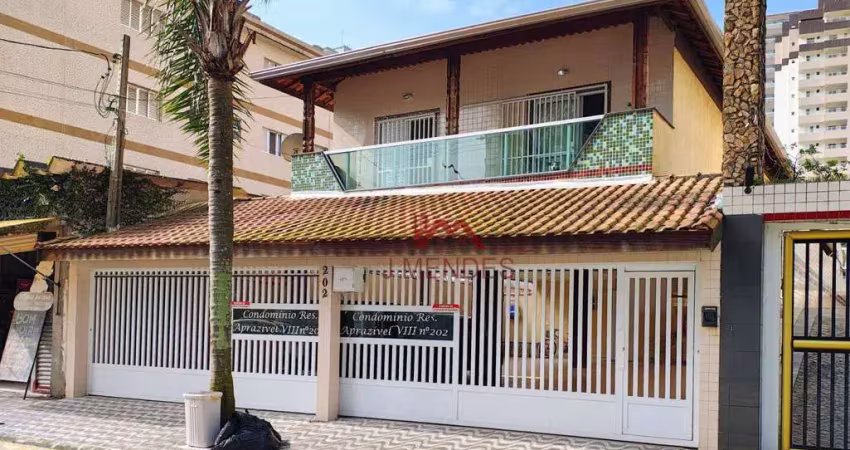 Casa com 3 dormitórios à venda, 97 m² por r$ 499.900,00 - aviação - praia grande/sp
