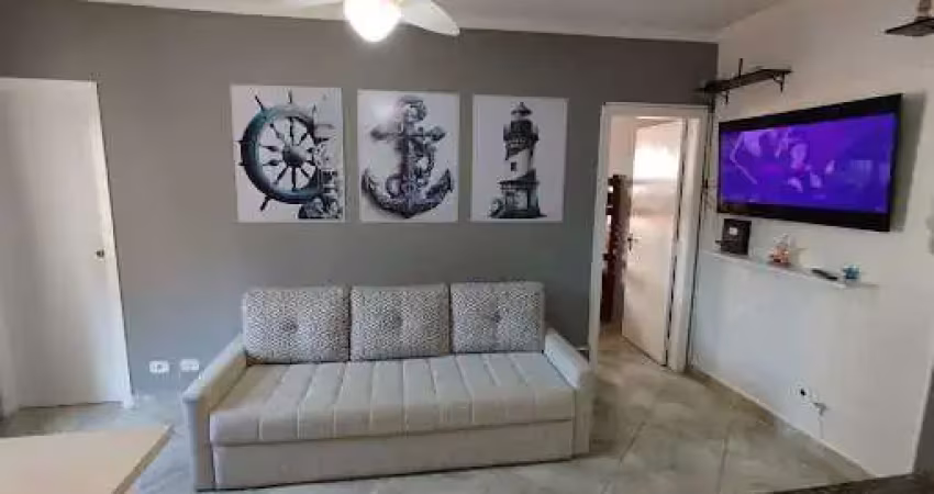 Apartamento com 2 dormitórios à venda, 50 m² por r$ 277.000,00 - aviação - praia grande/sp