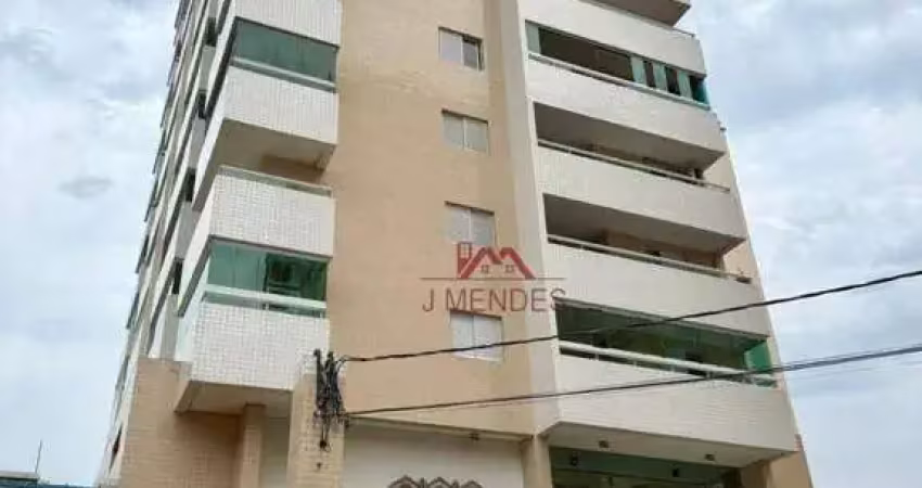 Apartamento com 2 dormitórios à venda, 74 m² por r$ 440.000,00 - vila tupi - praia grande/sp