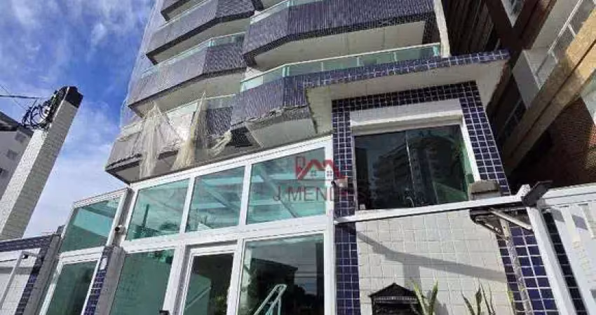 Apartamento com 1 dormitório à venda, 51 m² por r$ 335.000,00 - caiçara - praia grande/sp