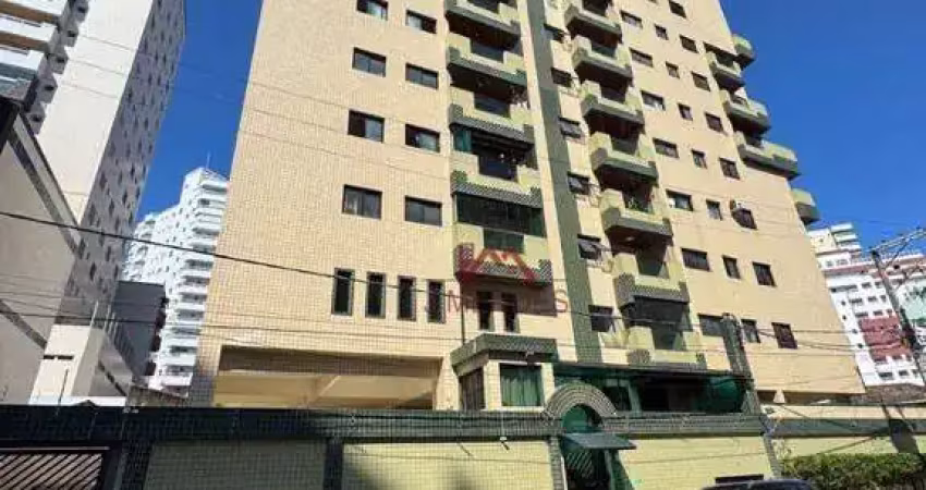 Apartamento com 1 dormitório à venda, 47 m² por r$ 340.000,00 - vila guilhermina - praia grande/sp