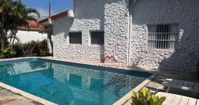 Casa com 3 dormitórios à venda, 800 m² por r$ 1.290.000,00 - balneário flórida - praia grande/sp
