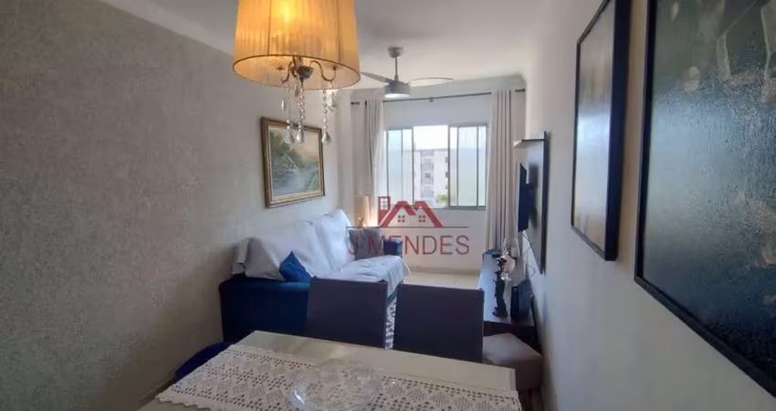 Apartamento com 1 dormitório à venda, 47 m² por r$ 275.000,00 - aviação - praia grande/sp