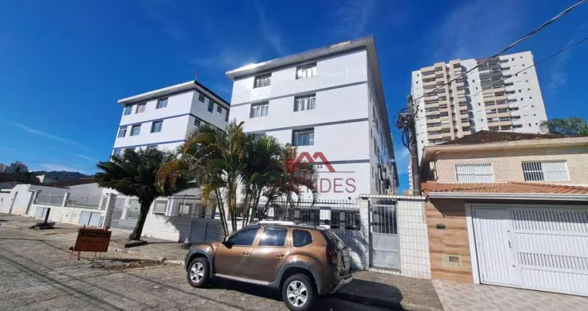 Apartamento com 1 dormitório à venda, 42 m² por r$ 205.000,00 - canto do forte - praia grande/sp
