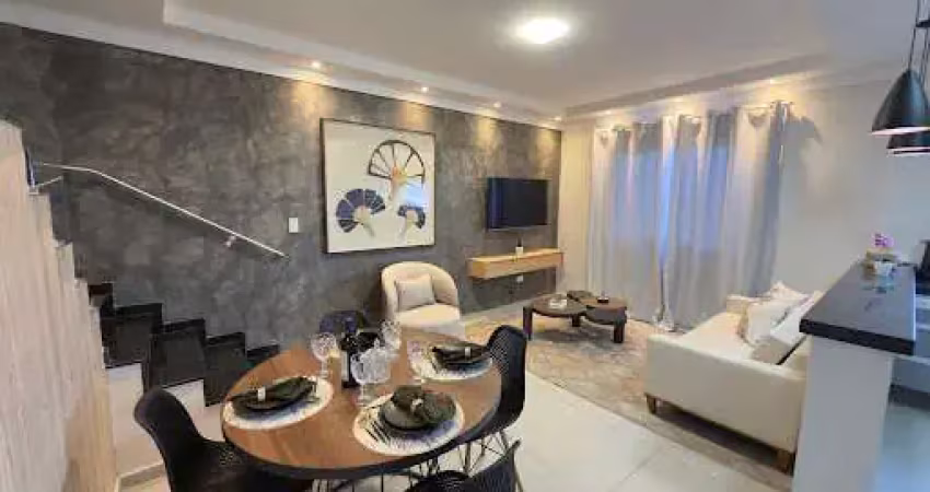 Village com 2 dormitórios à venda, 95 m² por r$ 530.000,00 - parque são vicente - são vicente/sp