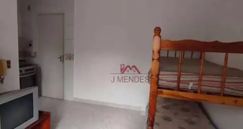 Kitnet com 1 dormitório à venda, 25 m² por r$ 135.000,00 - ocian - praia grande/sp