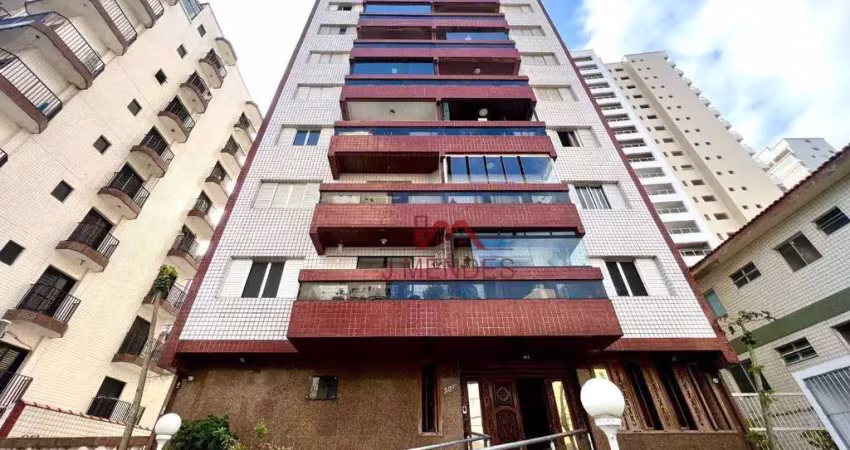 Apartamento com 1 dormitório à venda, 46 m² por r$ 260.000,00 - aviação - praia grande/sp