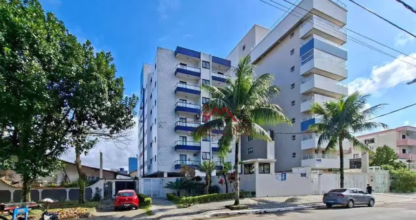 Apartamento com 1 dormitório à venda, 33 m² por r$ 255.000 - vila guilhermina - praia grande/sp