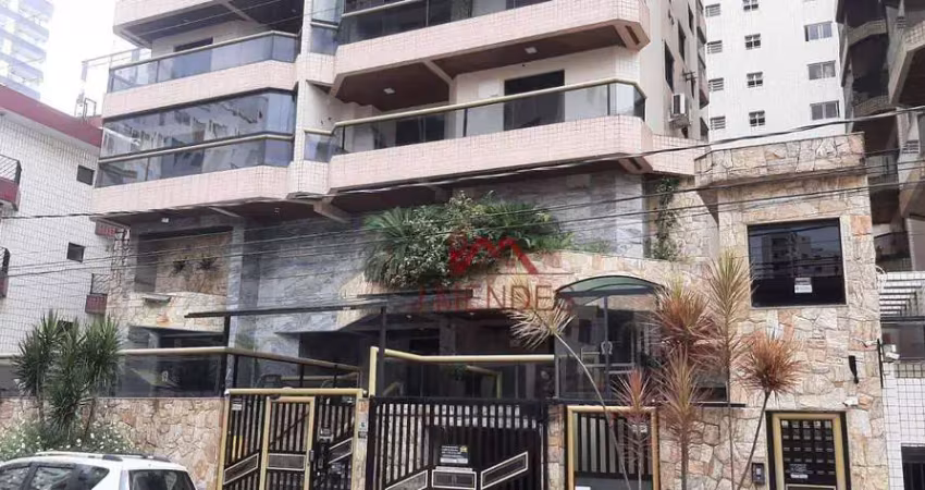 Apartamento com 3 dormitórios à venda, 120 m² por r$ 600.000 - tupi - praia grande/sp