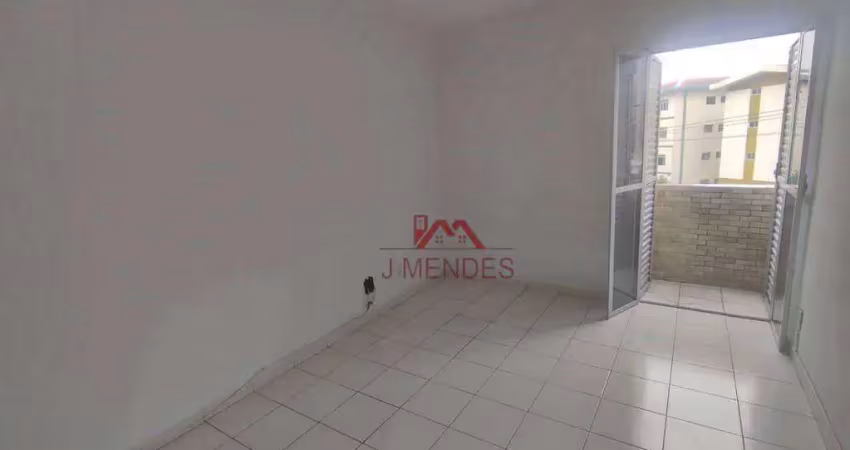 Apartamento com 1 dormitório à venda, 50 m² por r$ 299.000,00 - vila guilhermina - praia grande/sp