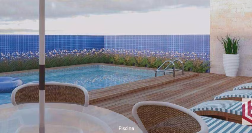 Apartamento à venda, 59 m² por R$ 483.000,00 - Macuco - Santos/SP