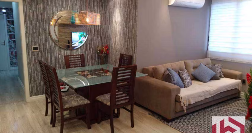 Apartamento com 2 dormitórios à venda, 77 m² por R$ 540.000,00 - Campo Grande - Santos/SP