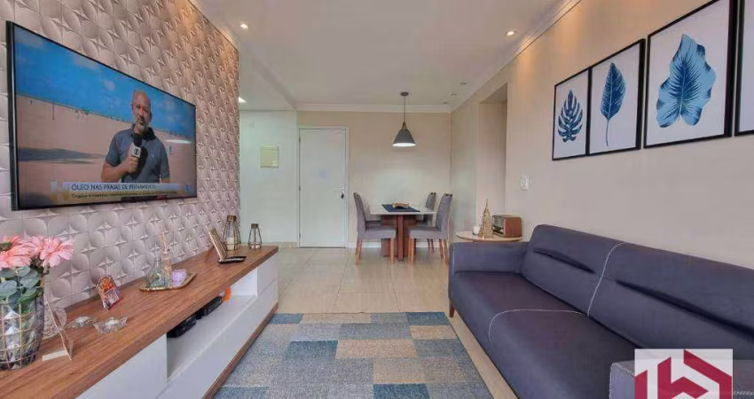 Apartamento com 2 dormitórios à venda, 70 m² por R$ 460.000,00 - Vila Valença - São Vicente/SP