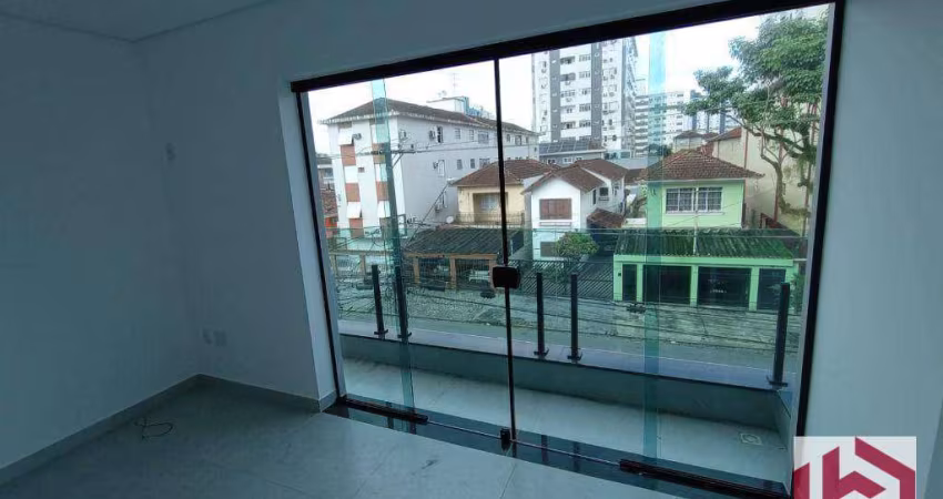 Sobrado à venda, 100 m² por R$ 860.000,00 - Campo Grande - Santos/SP