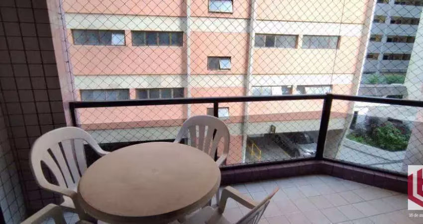 Apartamento com 3 dormitórios à venda, 110 m² por r$ 880.000,00 - aparecida - santos/sp