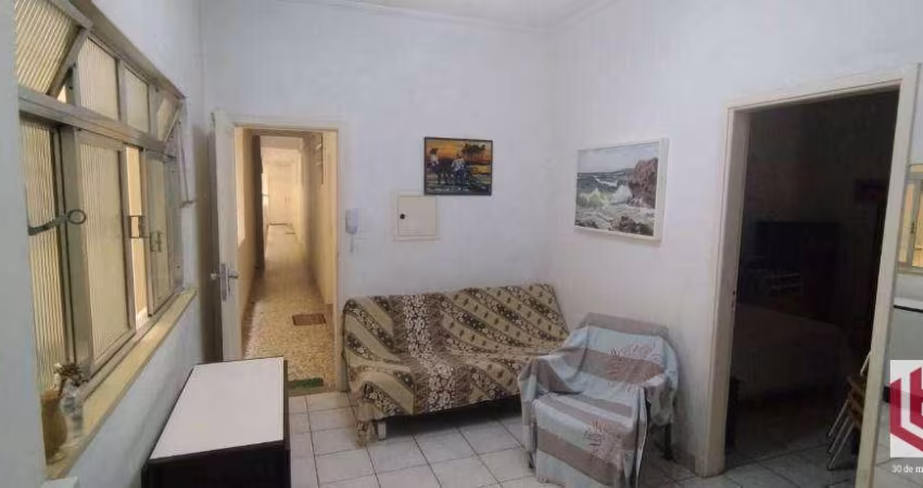 Apartamento com 2 dormitórios à venda, 66 m² por R$ 450.000,00 - Embaré - Santos/SP