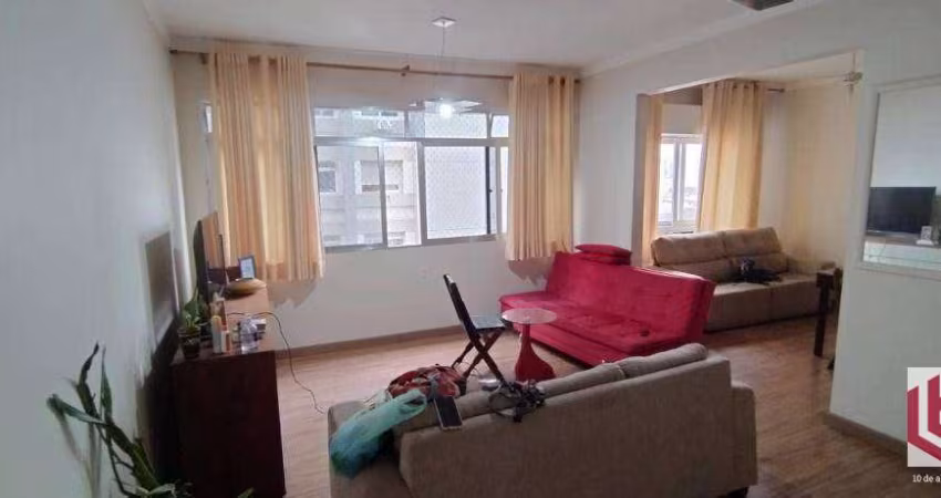 Apartamento com 3 dormitórios à venda, 130 m² por R$ 610.000,00 - Gonzaga - Santos/SP