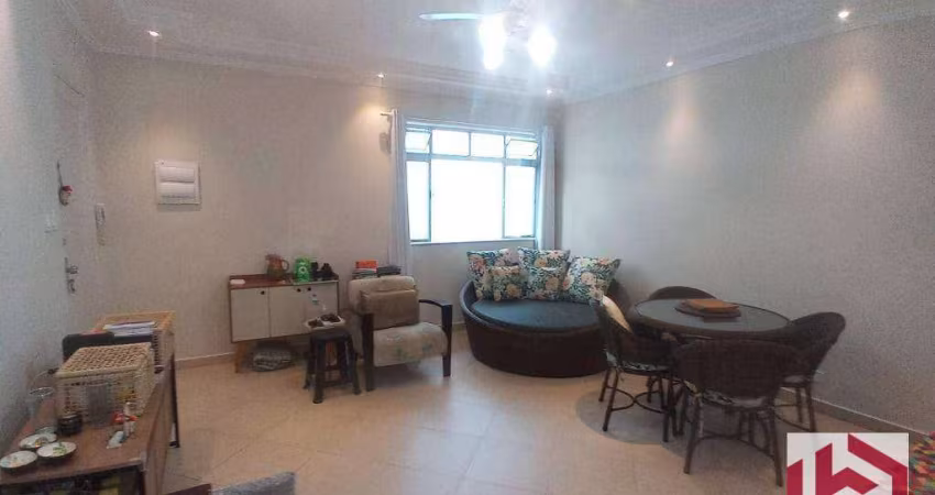 Apartamento com 2 dormitórios à venda, 87 m² por R$ 445.000,00 - Aparecida - Santos/SP