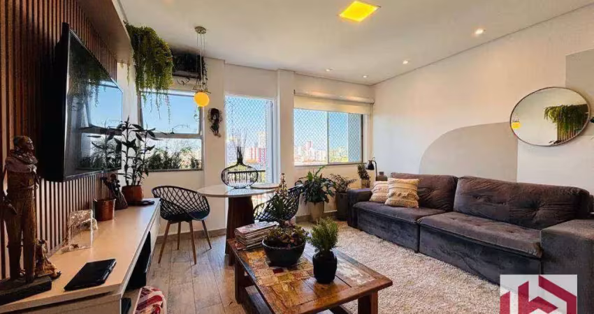 Apartamento com 2 dormitórios à venda, 70 m² por r$ 539.000,00 - vila belmiro - santos/sp