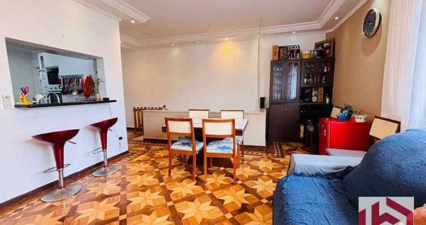 Casa com 3 dormitórios à venda, 113 m² por r$ 750.000,00 - marapé - santos/sp