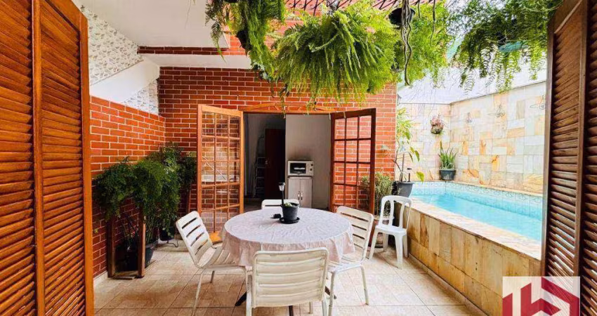 Sobrado à venda, 158 m² por R$ 2.850.000,00 - Embaré - Santos/SP