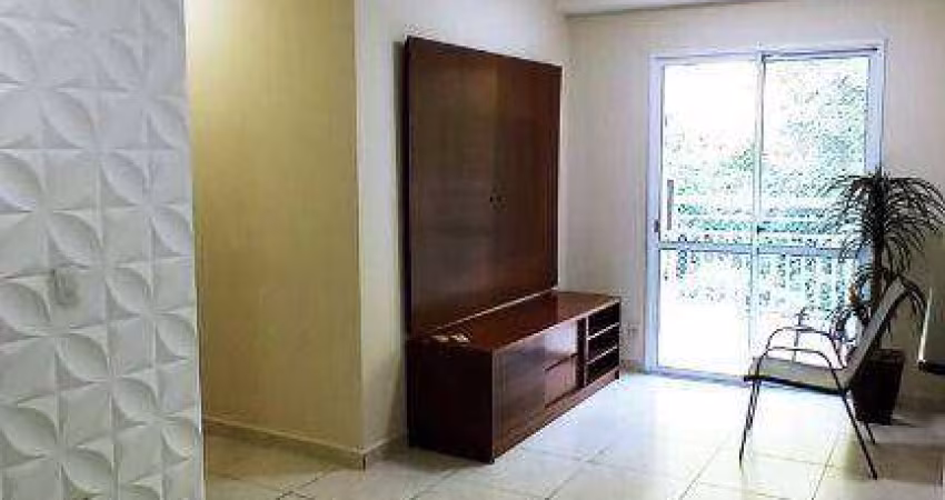 Apartamento com 2 dormitórios para alugar, 83 m² por R$ 3.000 (PACOTE)/mês - Marapé - Santos/SP