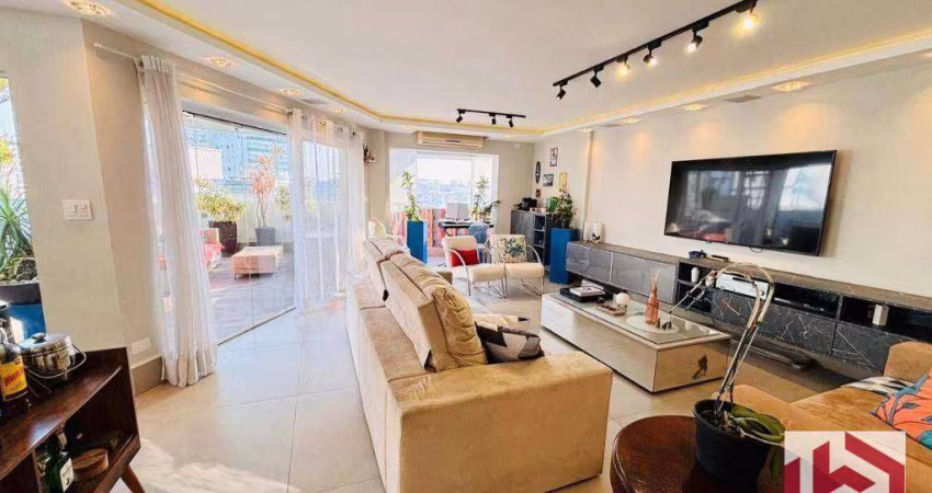 Cobertura com 2 dormitórios à venda, 289 m² por R$ 2.400.000,00 - Ponta da Praia - Santos/SP