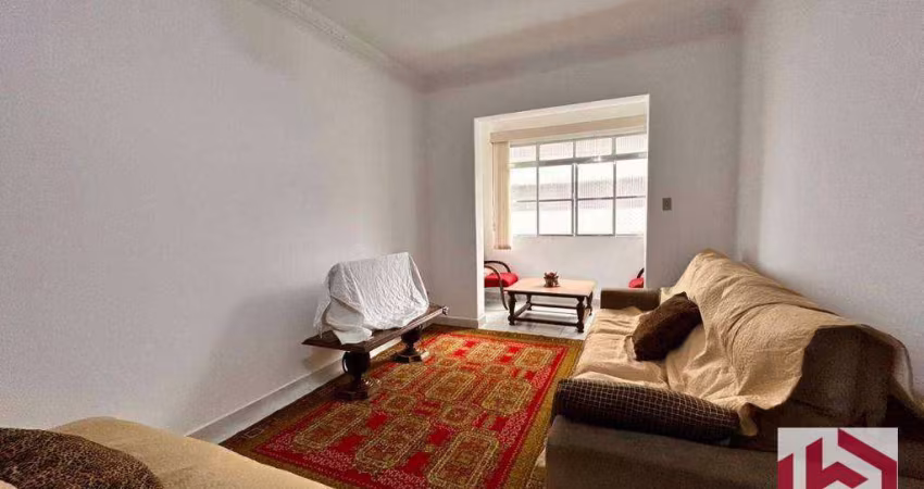 Apartamento com 2 dormitórios à venda, 123 m² por R$ 645.000,00 - Boqueirão - Santos/SP