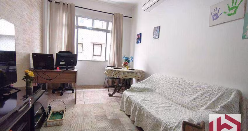Apartamento com 2 dormitórios à venda, 77 m² por R$ 550.000,00 - Aparecida - Santos/SP