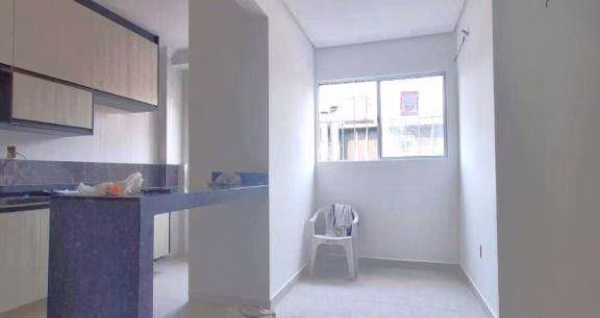 Apartamento com 2 dormitórios à venda, 47 m² por R$ 329.000,00 - José Menino - Santos/SP