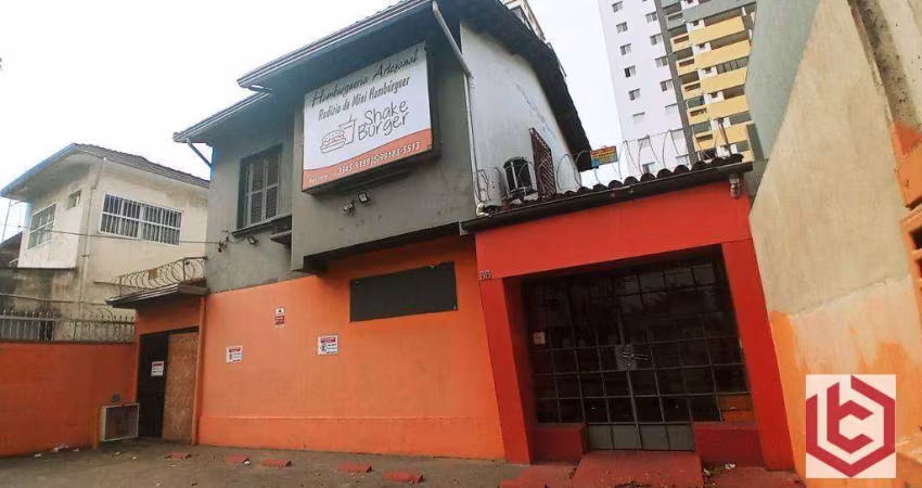 Sobrado para alugar, 147 m² por R$ 4.900 (PACOTE)/mês - Gonzaga - Santos/SP