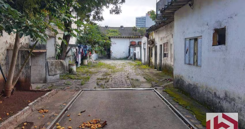 Terreno à venda, 1000 m² por R$ 3.500.000,00 - Valongo - Santos/SP