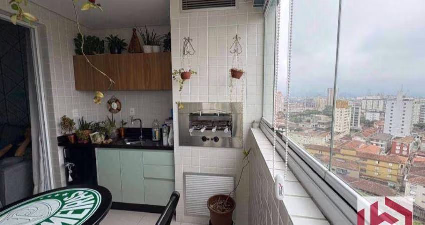 Apartamento à venda, 127 m² por R$ 1.340.000,00 - Boqueirão - Santos/SP