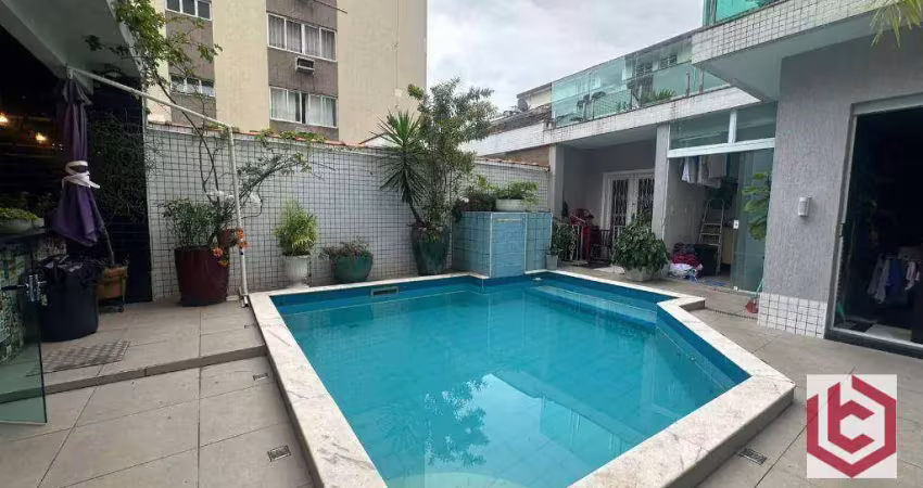 Casa à venda, 288 m² por r$ 3.800.000,00 - aparecida - santos/sp