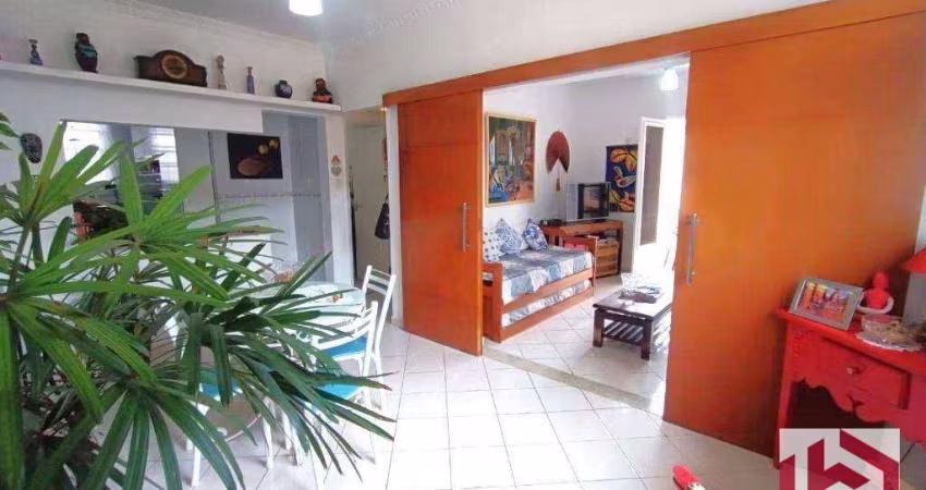 Apartamento com 2 dormitórios à venda, 75 m² por R$ 430.000,00 - Embaré - Santos/SP