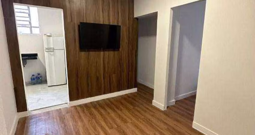 Apartamento com 2 dormitórios à venda, 55 m² por R$ 400.000,00 - Embaré - Santos/SP